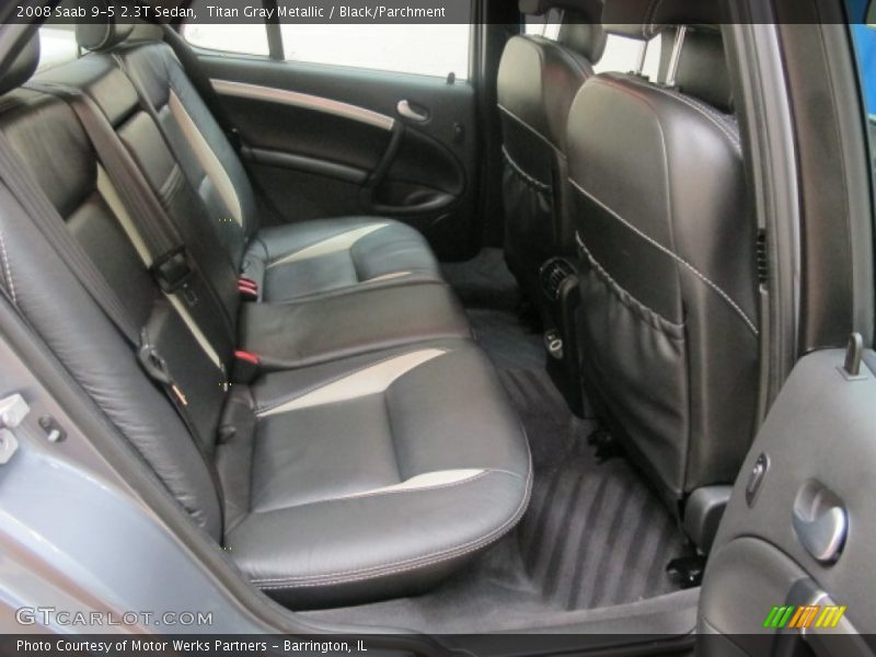 Titan Gray Metallic / Black/Parchment 2008 Saab 9-5 2.3T Sedan