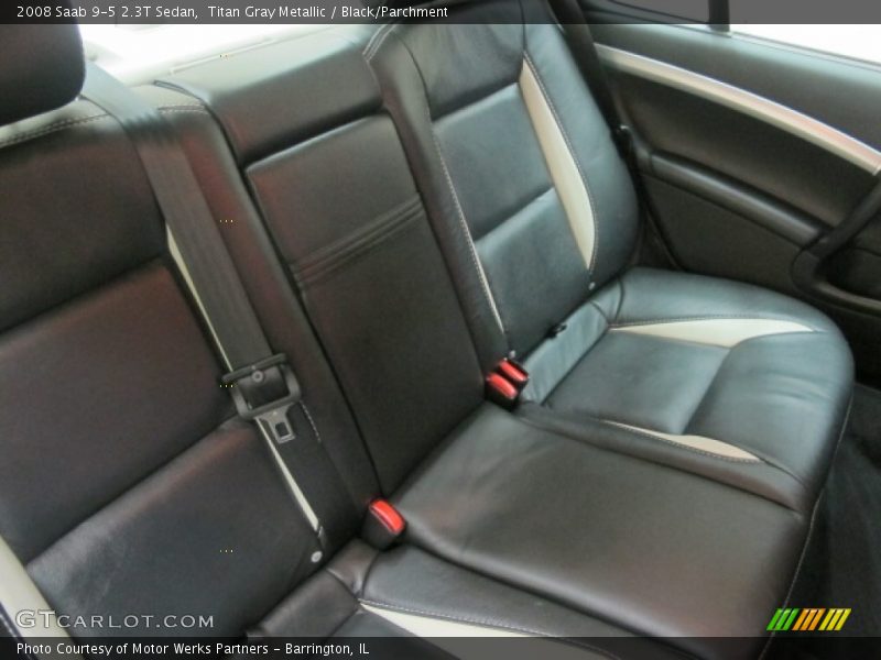 Titan Gray Metallic / Black/Parchment 2008 Saab 9-5 2.3T Sedan