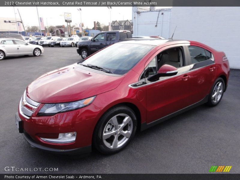 Crystal Red Tintcoat / Jet Black/Ceramic White Accents 2012 Chevrolet Volt Hatchback