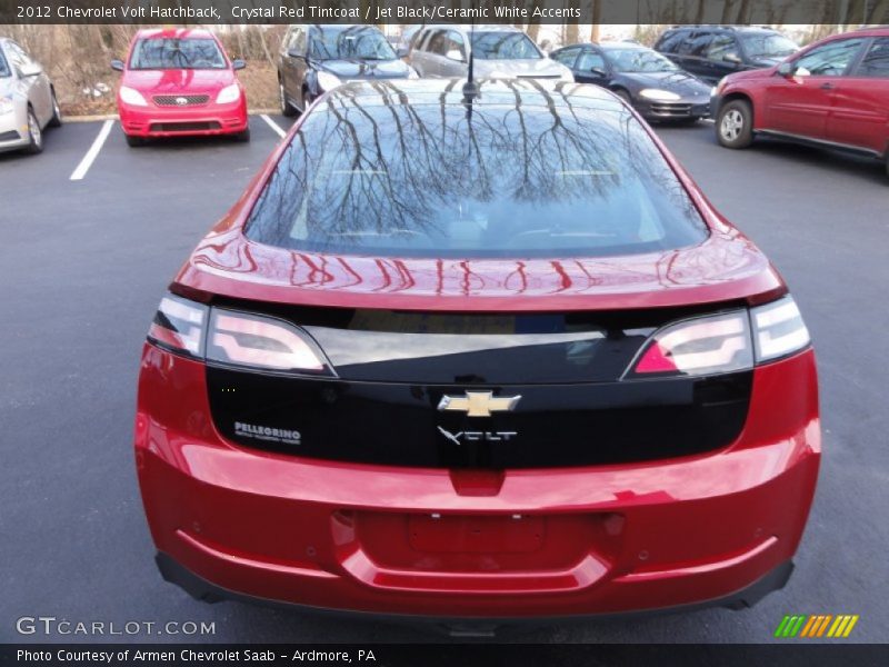 Crystal Red Tintcoat / Jet Black/Ceramic White Accents 2012 Chevrolet Volt Hatchback