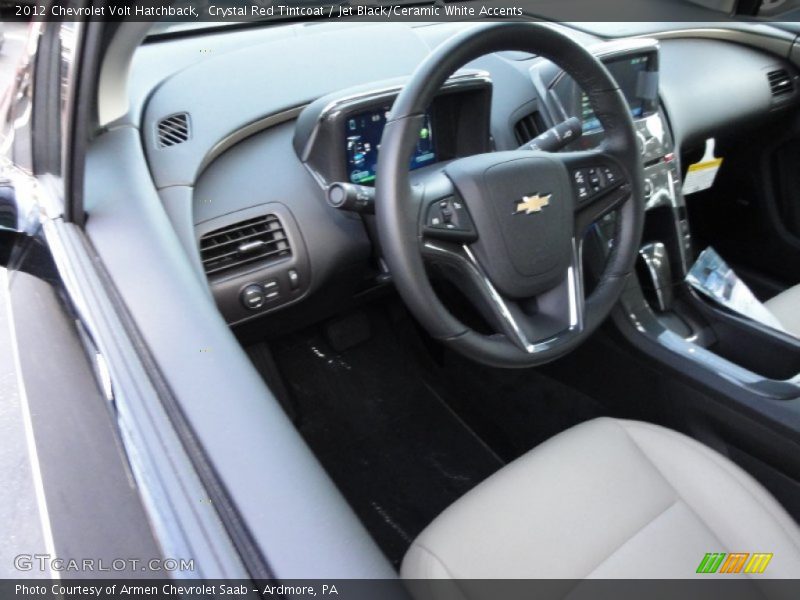 Crystal Red Tintcoat / Jet Black/Ceramic White Accents 2012 Chevrolet Volt Hatchback