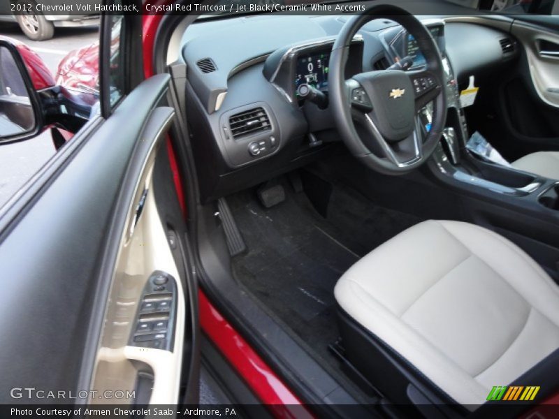 Crystal Red Tintcoat / Jet Black/Ceramic White Accents 2012 Chevrolet Volt Hatchback