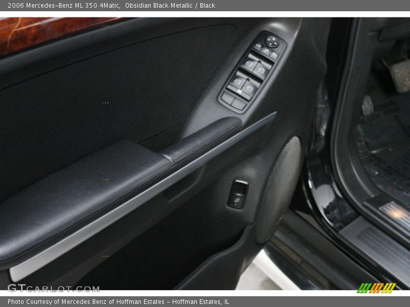 Obsidian Black Metallic / Black 2006 Mercedes-Benz ML 350 4Matic