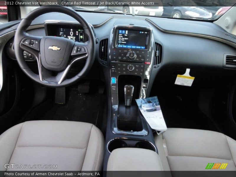 Crystal Red Tintcoat / Jet Black/Ceramic White Accents 2012 Chevrolet Volt Hatchback