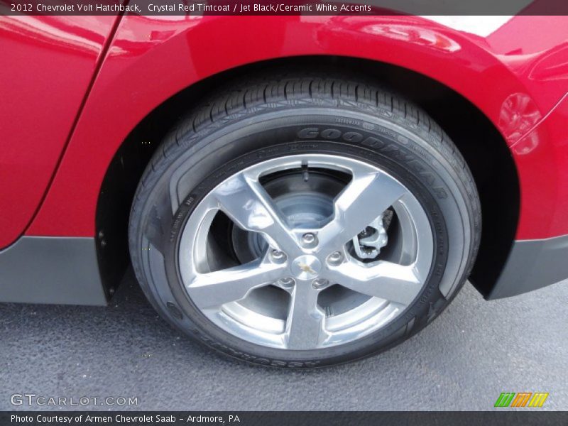 Crystal Red Tintcoat / Jet Black/Ceramic White Accents 2012 Chevrolet Volt Hatchback