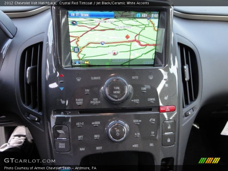 Crystal Red Tintcoat / Jet Black/Ceramic White Accents 2012 Chevrolet Volt Hatchback