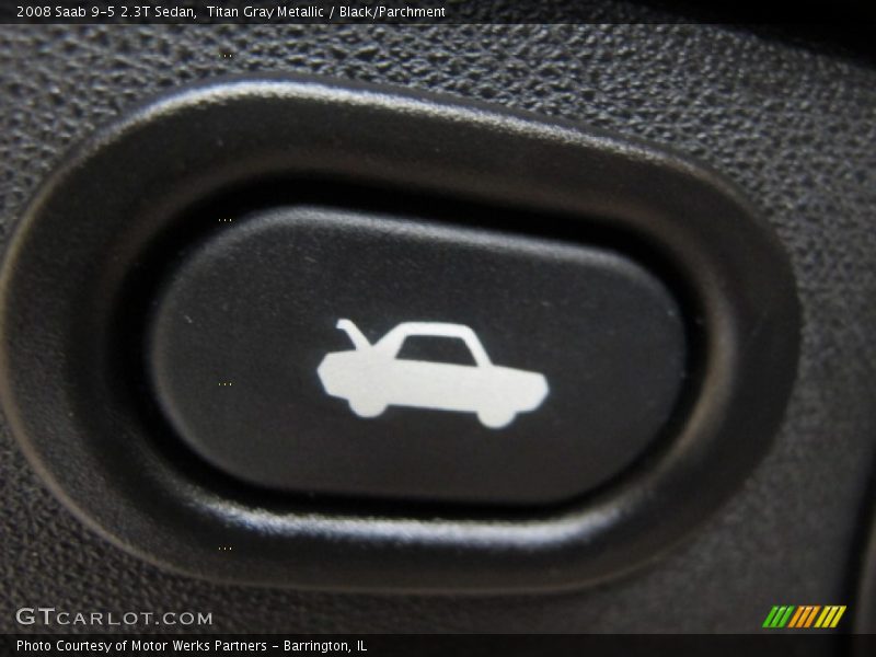 Titan Gray Metallic / Black/Parchment 2008 Saab 9-5 2.3T Sedan