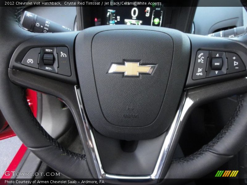 Crystal Red Tintcoat / Jet Black/Ceramic White Accents 2012 Chevrolet Volt Hatchback