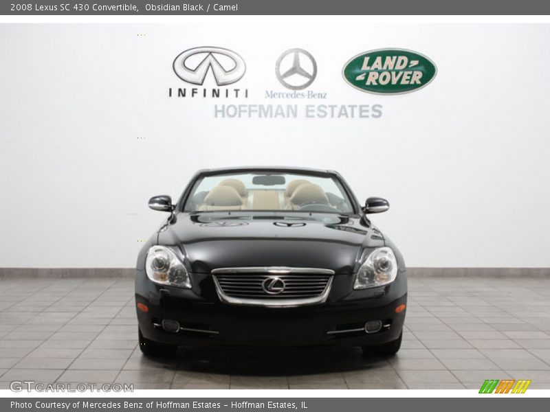 Obsidian Black / Camel 2008 Lexus SC 430 Convertible