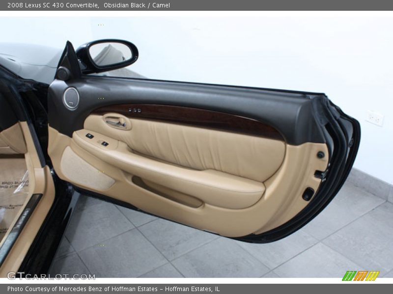 Obsidian Black / Camel 2008 Lexus SC 430 Convertible