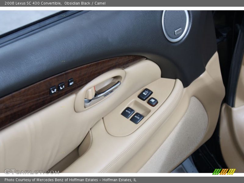 Obsidian Black / Camel 2008 Lexus SC 430 Convertible
