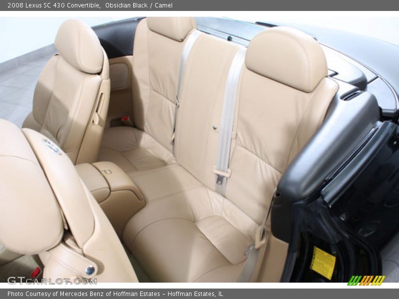 Obsidian Black / Camel 2008 Lexus SC 430 Convertible