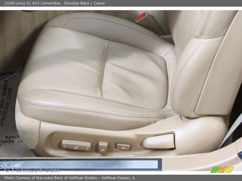 Obsidian Black / Camel 2008 Lexus SC 430 Convertible