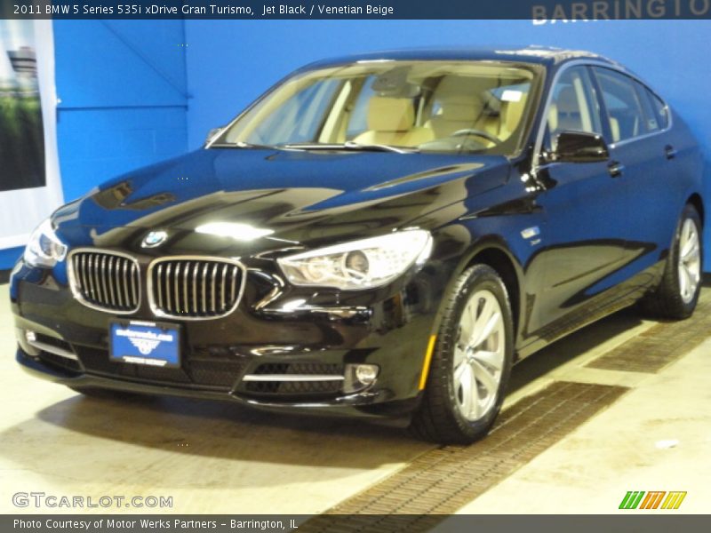 Jet Black / Venetian Beige 2011 BMW 5 Series 535i xDrive Gran Turismo