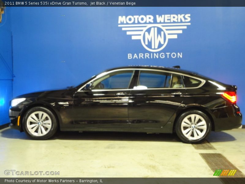 Jet Black / Venetian Beige 2011 BMW 5 Series 535i xDrive Gran Turismo