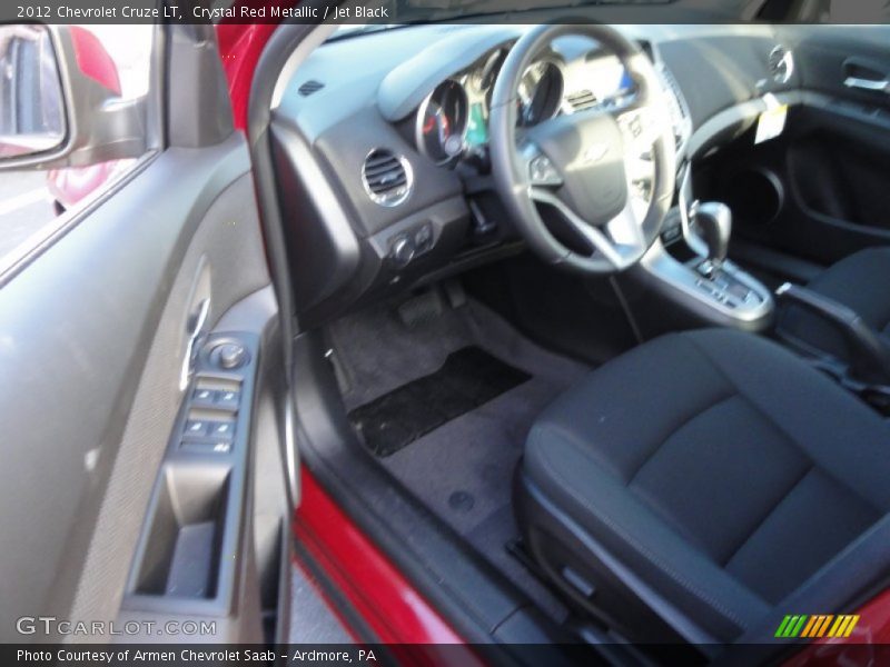 Crystal Red Metallic / Jet Black 2012 Chevrolet Cruze LT
