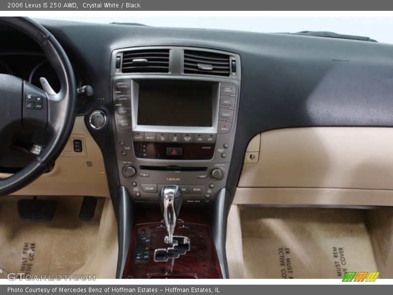 Crystal White / Black 2006 Lexus IS 250 AWD