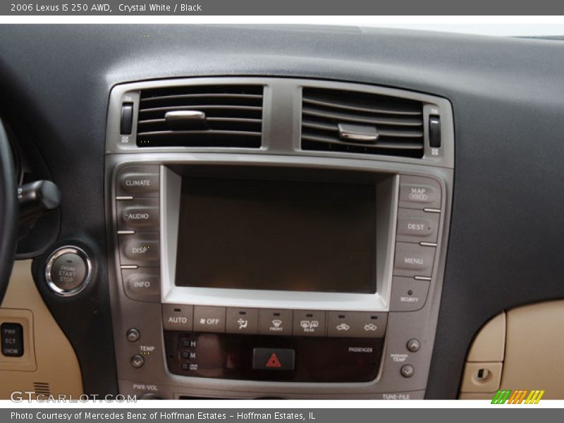 Crystal White / Black 2006 Lexus IS 250 AWD