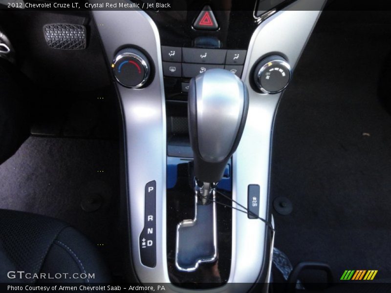 Crystal Red Metallic / Jet Black 2012 Chevrolet Cruze LT