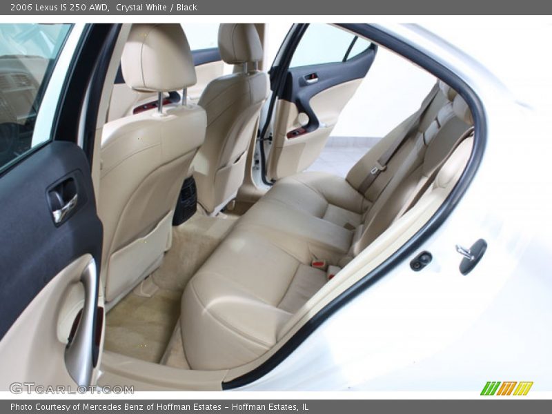 Crystal White / Black 2006 Lexus IS 250 AWD