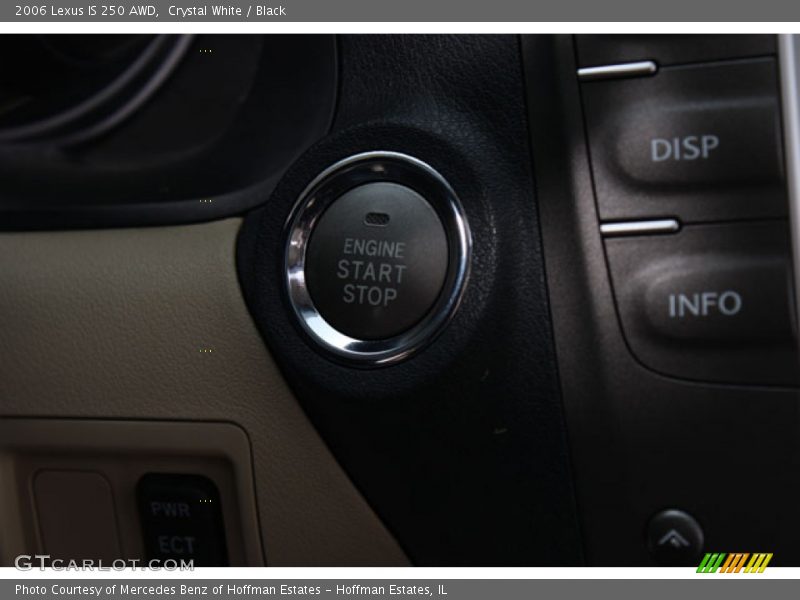 Crystal White / Black 2006 Lexus IS 250 AWD