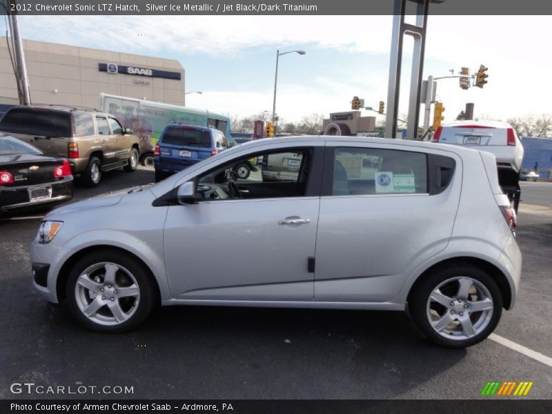  2012 Sonic LTZ Hatch Silver Ice Metallic
