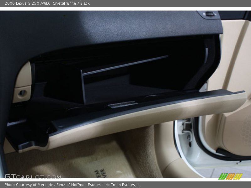Crystal White / Black 2006 Lexus IS 250 AWD