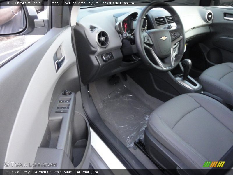  2012 Sonic LTZ Hatch Jet Black/Dark Titanium Interior