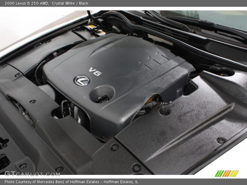 Crystal White / Black 2006 Lexus IS 250 AWD