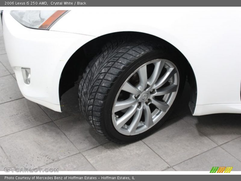 Crystal White / Black 2006 Lexus IS 250 AWD