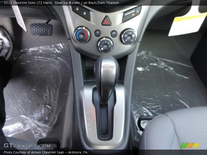 Silver Ice Metallic / Jet Black/Dark Titanium 2012 Chevrolet Sonic LTZ Hatch