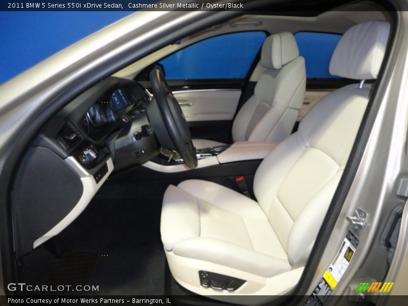  2011 5 Series 550i xDrive Sedan Oyster/Black Interior