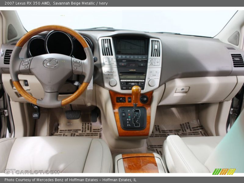 Savannah Beige Metallic / Ivory 2007 Lexus RX 350 AWD