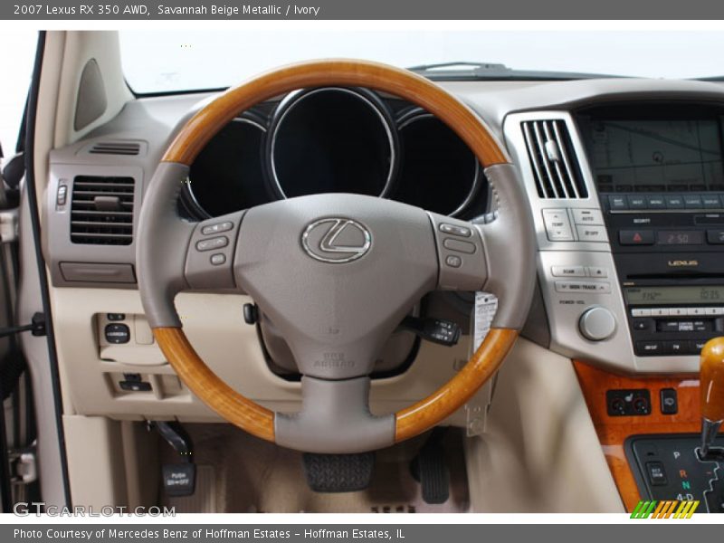 Savannah Beige Metallic / Ivory 2007 Lexus RX 350 AWD