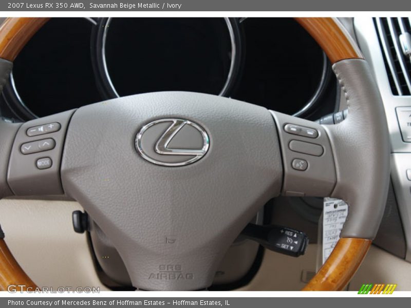 Savannah Beige Metallic / Ivory 2007 Lexus RX 350 AWD