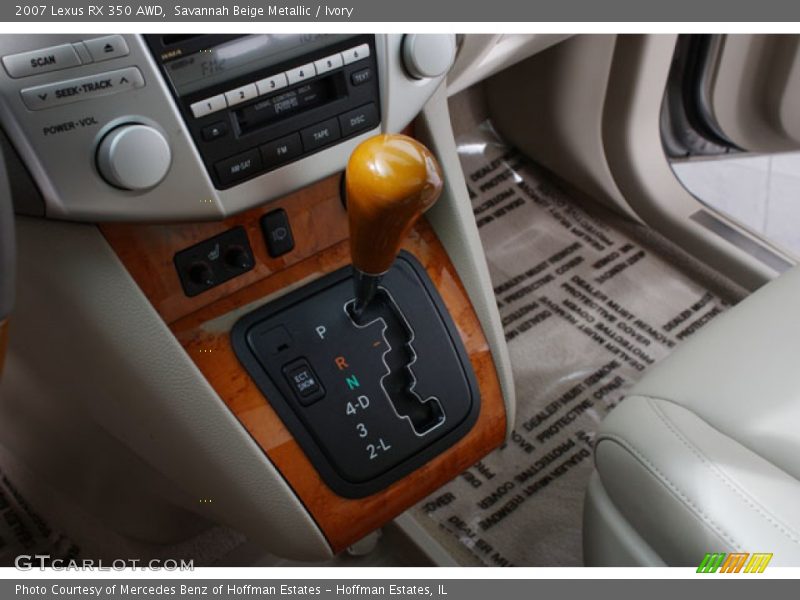 Savannah Beige Metallic / Ivory 2007 Lexus RX 350 AWD