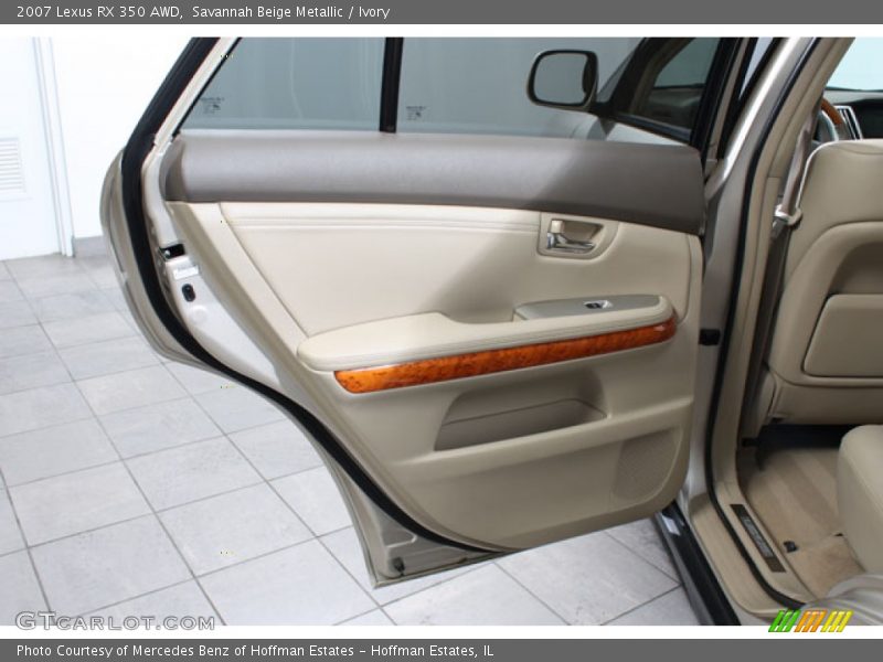 Savannah Beige Metallic / Ivory 2007 Lexus RX 350 AWD
