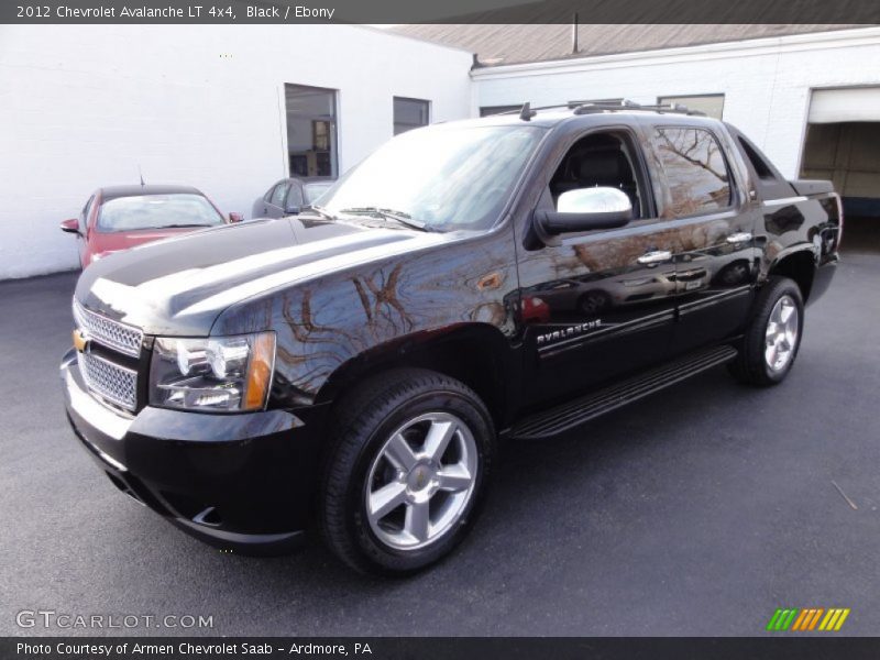 Black / Ebony 2012 Chevrolet Avalanche LT 4x4