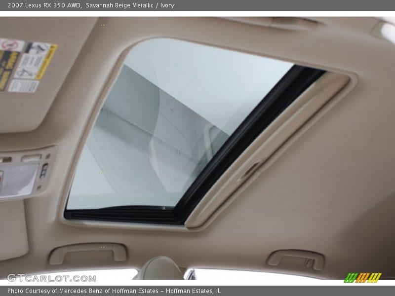 Savannah Beige Metallic / Ivory 2007 Lexus RX 350 AWD