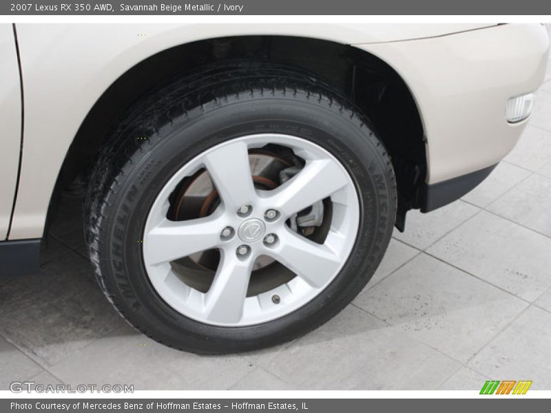 Savannah Beige Metallic / Ivory 2007 Lexus RX 350 AWD