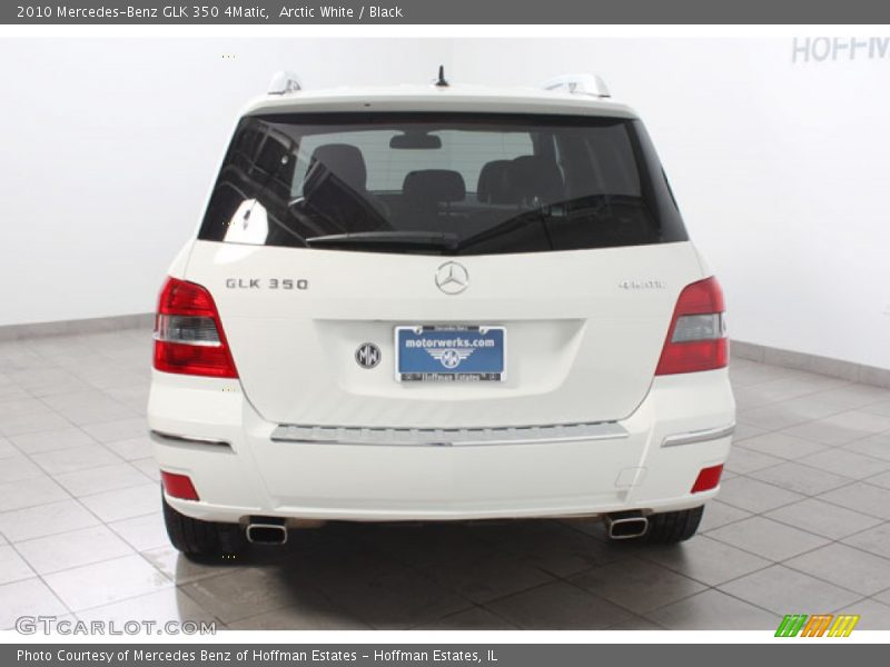 Arctic White / Black 2010 Mercedes-Benz GLK 350 4Matic