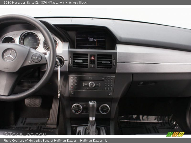 Arctic White / Black 2010 Mercedes-Benz GLK 350 4Matic