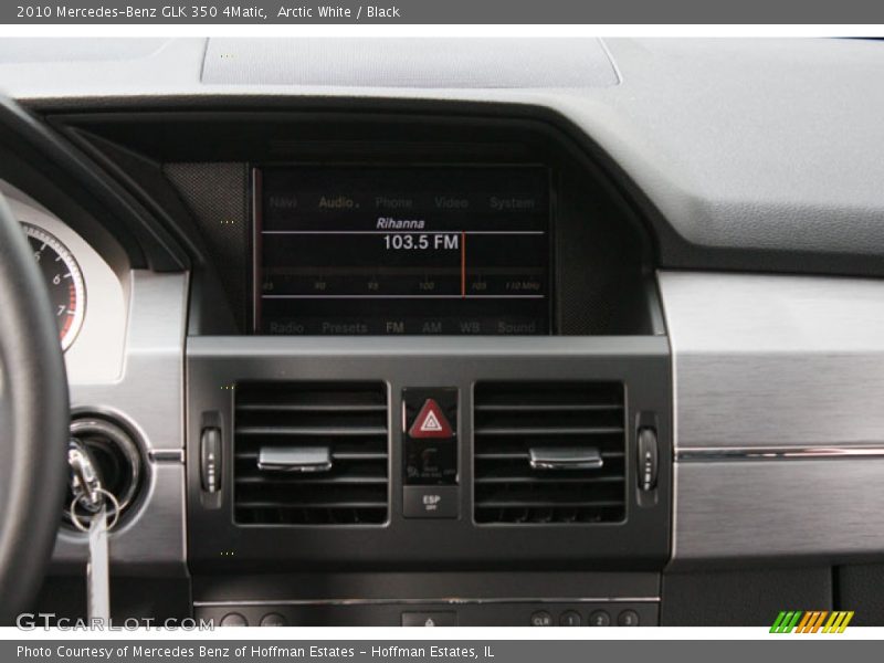 Arctic White / Black 2010 Mercedes-Benz GLK 350 4Matic