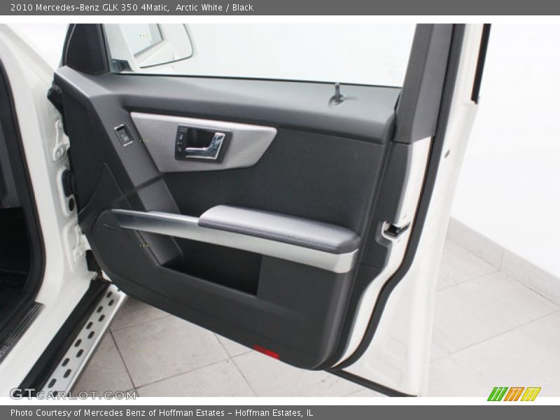 Arctic White / Black 2010 Mercedes-Benz GLK 350 4Matic
