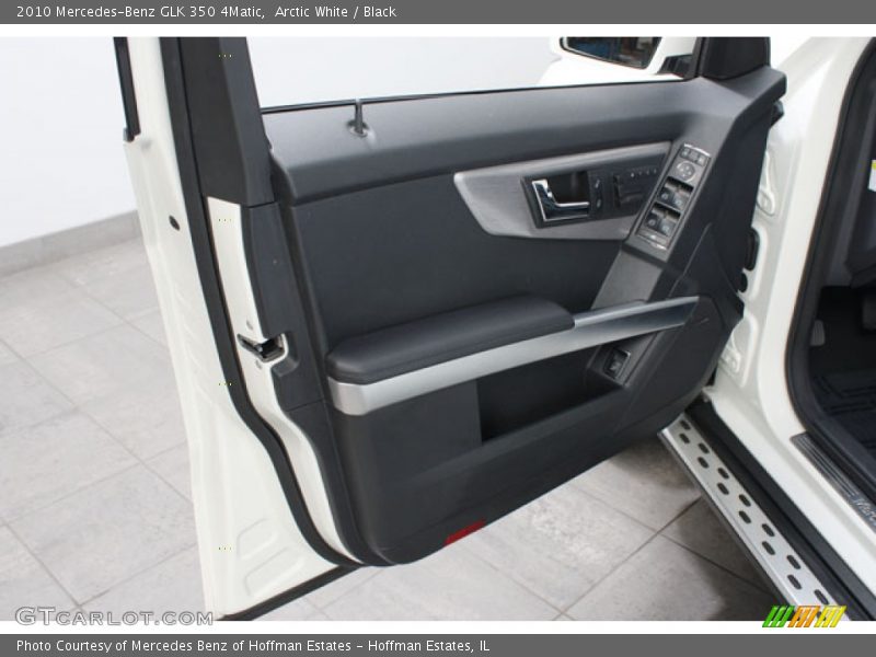 Arctic White / Black 2010 Mercedes-Benz GLK 350 4Matic