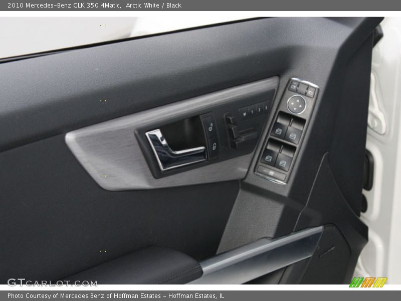 Arctic White / Black 2010 Mercedes-Benz GLK 350 4Matic