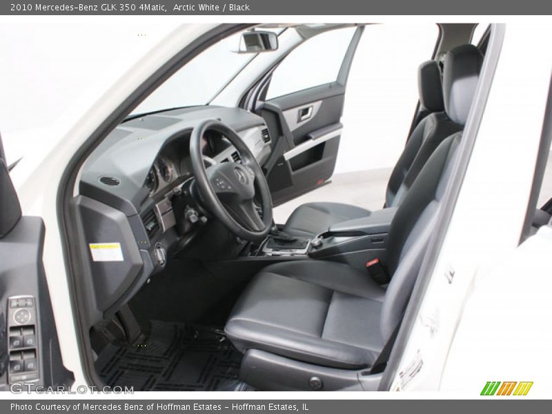 Arctic White / Black 2010 Mercedes-Benz GLK 350 4Matic