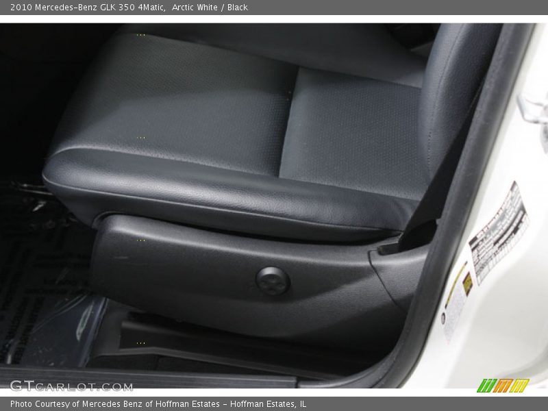 Arctic White / Black 2010 Mercedes-Benz GLK 350 4Matic