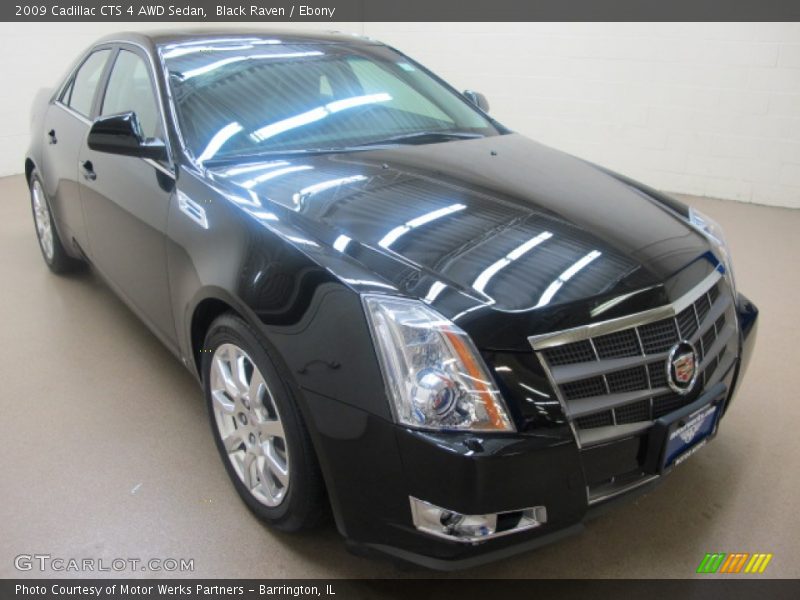 Black Raven / Ebony 2009 Cadillac CTS 4 AWD Sedan
