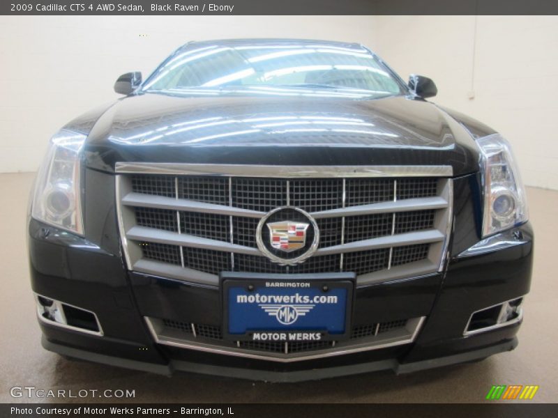 Black Raven / Ebony 2009 Cadillac CTS 4 AWD Sedan